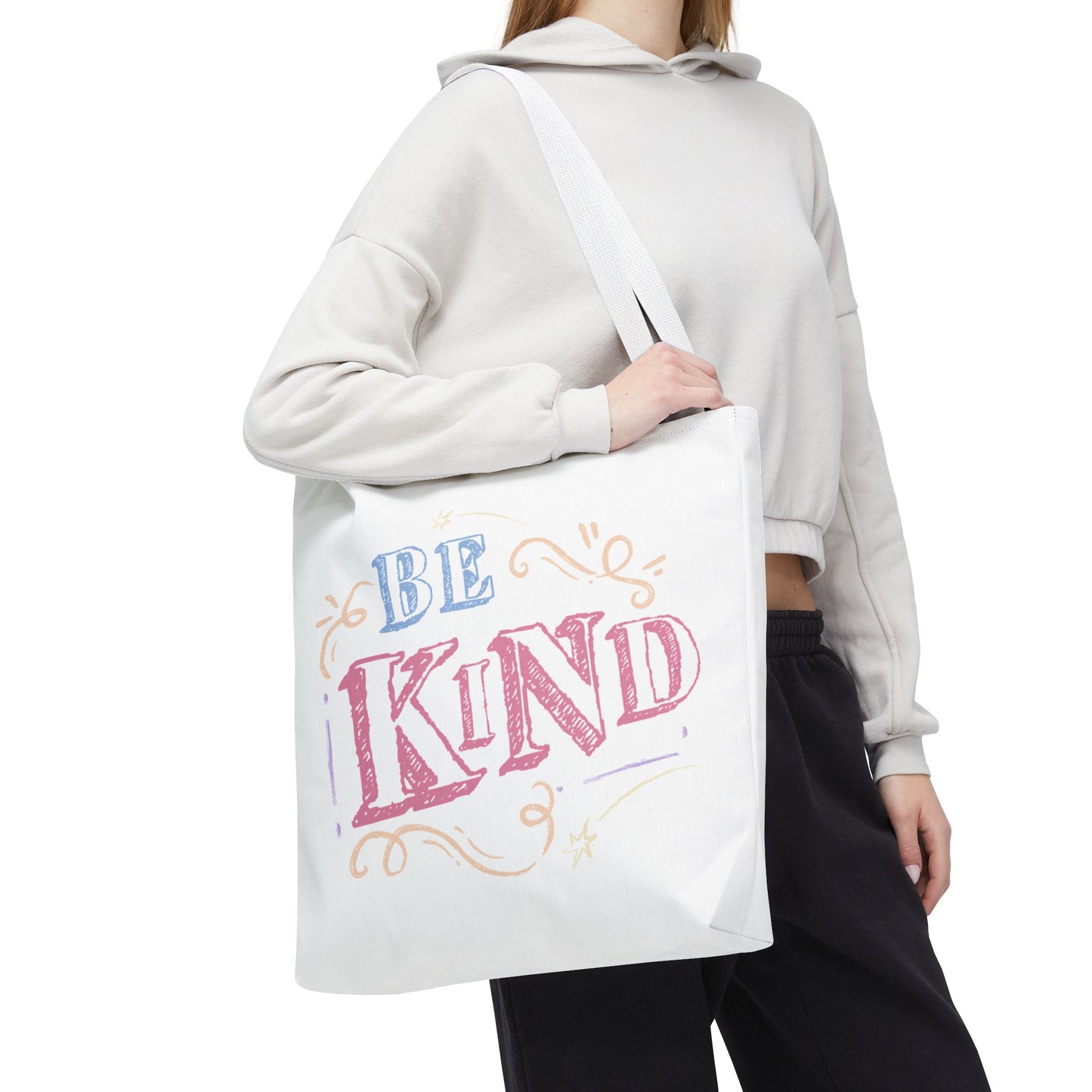 Kindness Tote Bag – Eco-Friendly Inspirational Quote Gift