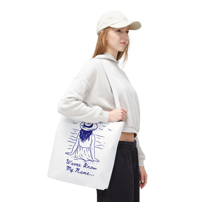 Beach Vibes Tote Bag – Summer Travel, Grocery & Gift Bag