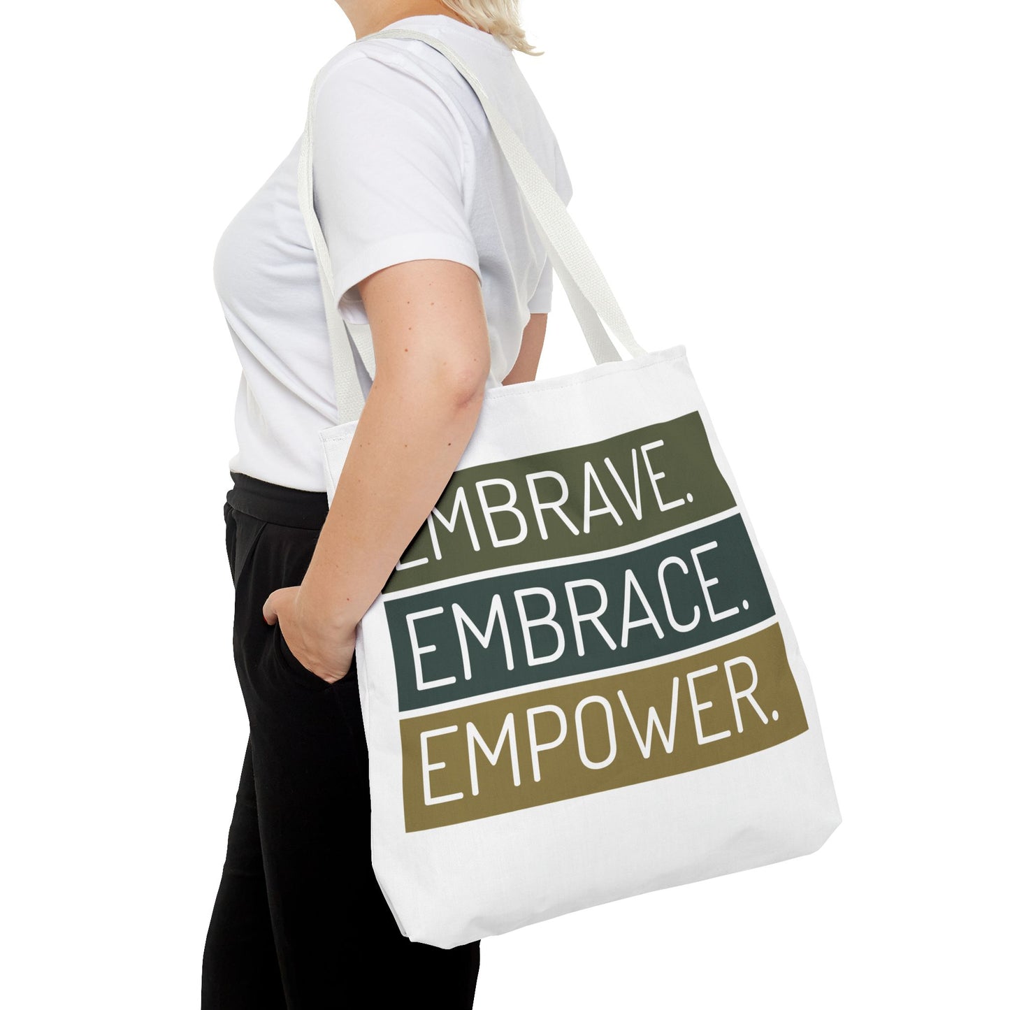 Empowerment Tote Bag – Inspirational & Eco-Friendly Shopping Bag, Stylish Gift for Her