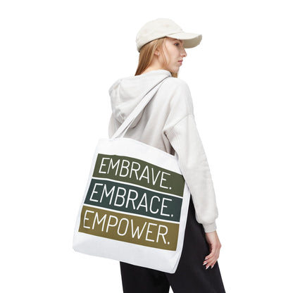 Empowerment Tote Bag – Inspirational & Eco-Friendly Shopping Bag, Stylish Gift for Her