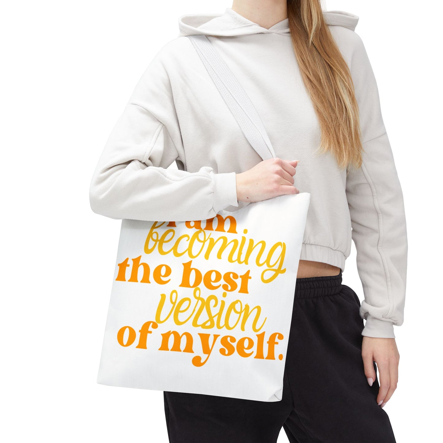 Motivational Tote Bag – Eco-Friendly Shopper & Gift Idea
