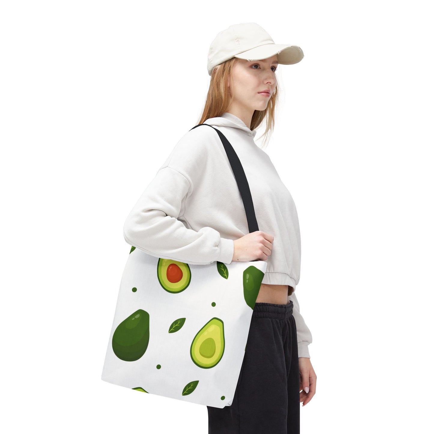 Avocado Pattern Tote Bag – Eco-Friendly Reusable Shopper