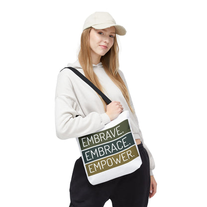 Empowerment Tote Bag – Inspirational & Eco-Friendly Shopping Bag, Stylish Gift for Her