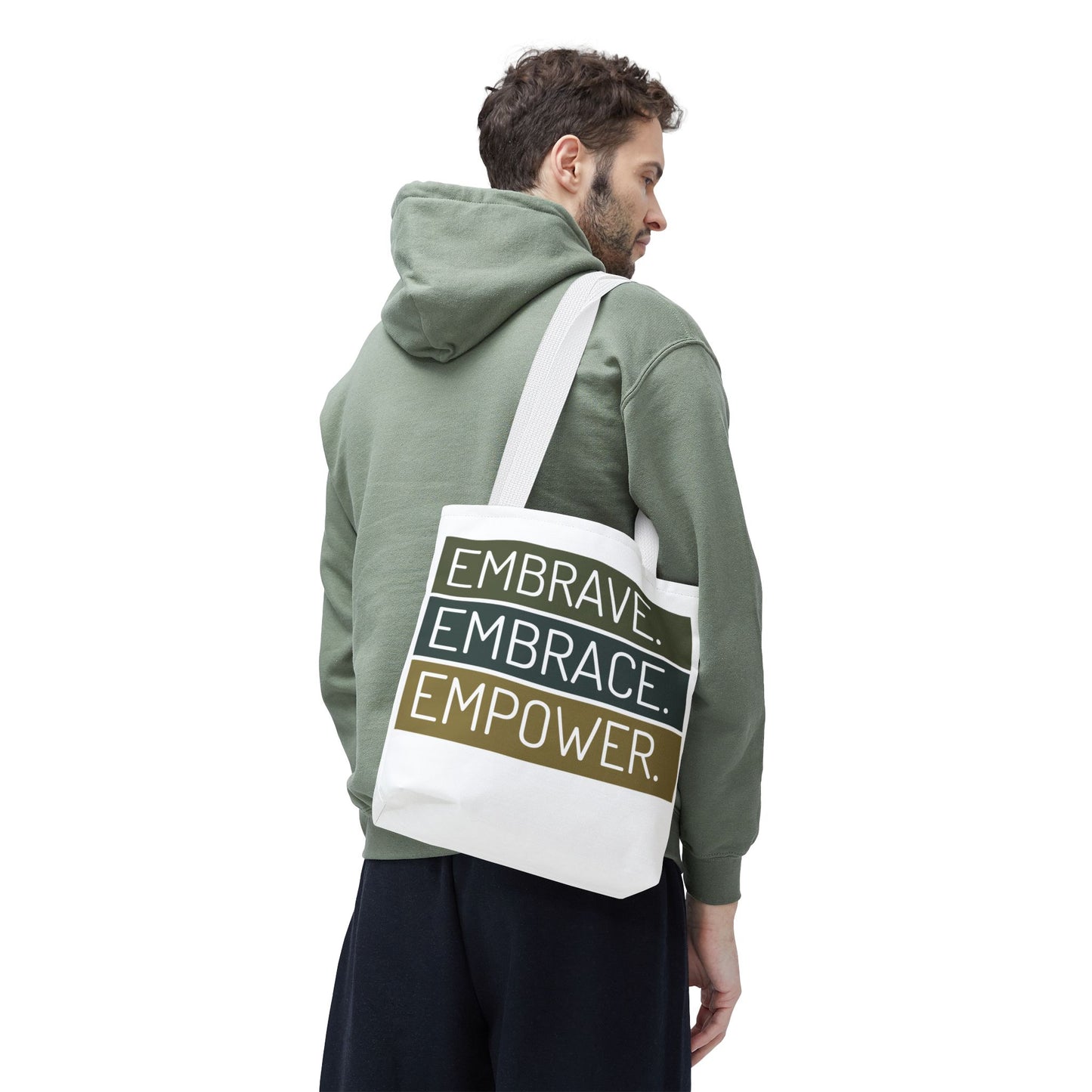 Empowerment Tote Bag – Inspirational & Eco-Friendly Shopping Bag, Stylish Gift for Her
