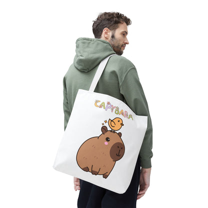 Cute Capybara Tote Bag – Eco-Friendly Gift for Animal Lovers