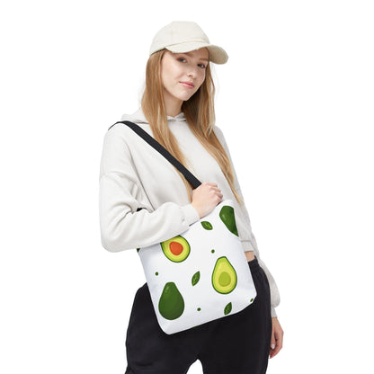 Avocado Pattern Tote Bag – Eco-Friendly Reusable Shopper