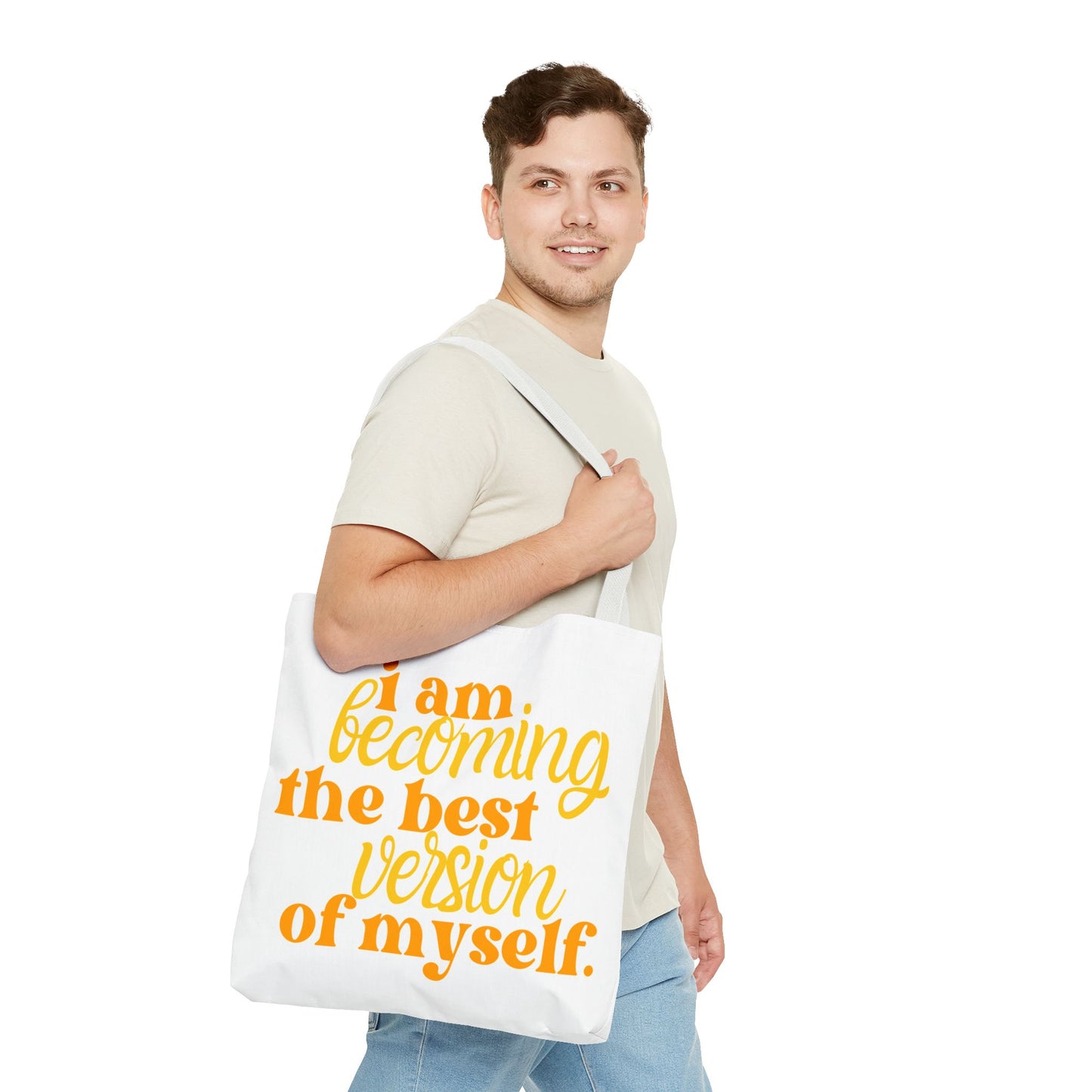 Motivational Tote Bag – Eco-Friendly Shopper & Gift Idea