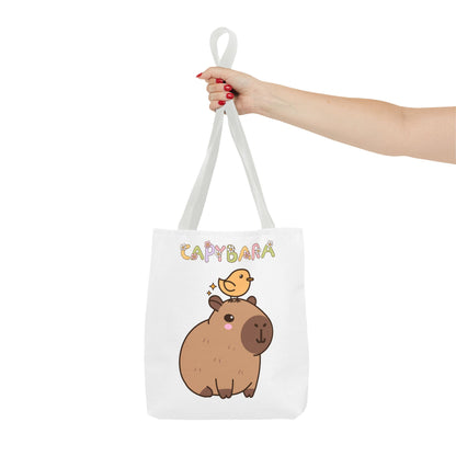 Cute Capybara Tote Bag – Eco-Friendly Gift for Animal Lovers