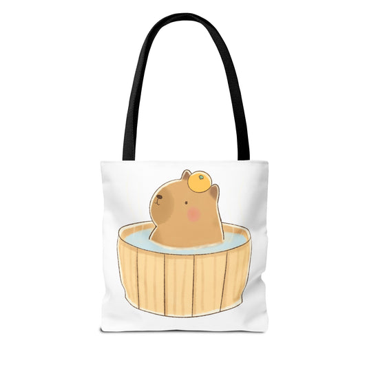 Cute Capybara Tote Bag – Eco-Friendly Gift for Animal Lovers
