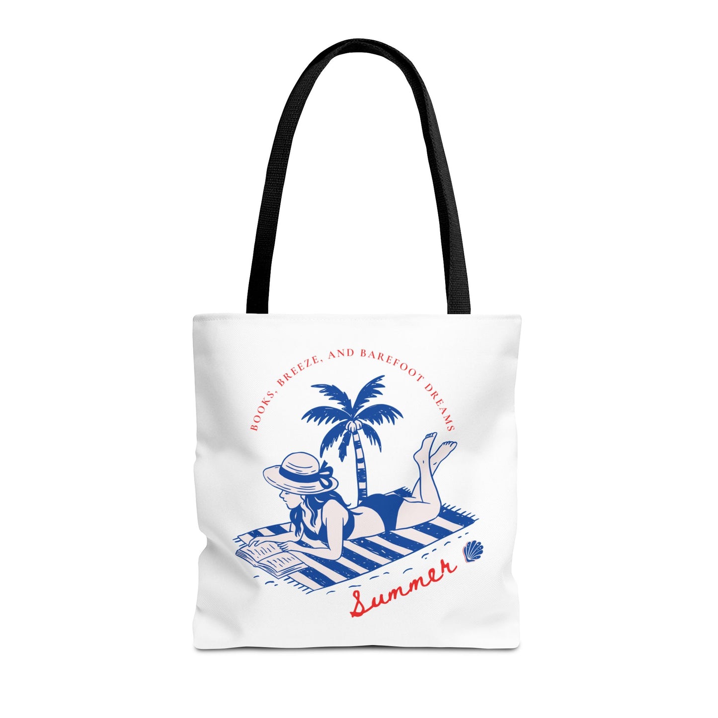 Summer Vibes Tote Bag – Eco-Friendly Vacation & Travel Essential