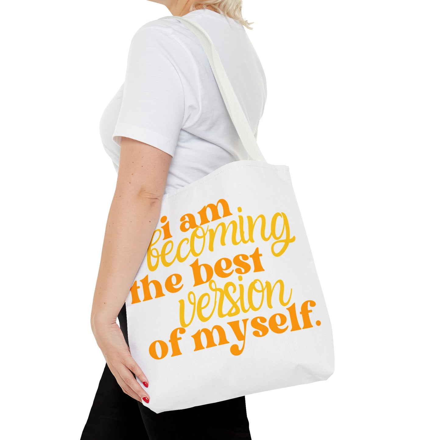 Motivational Tote Bag – Eco-Friendly Shopper & Gift Idea
