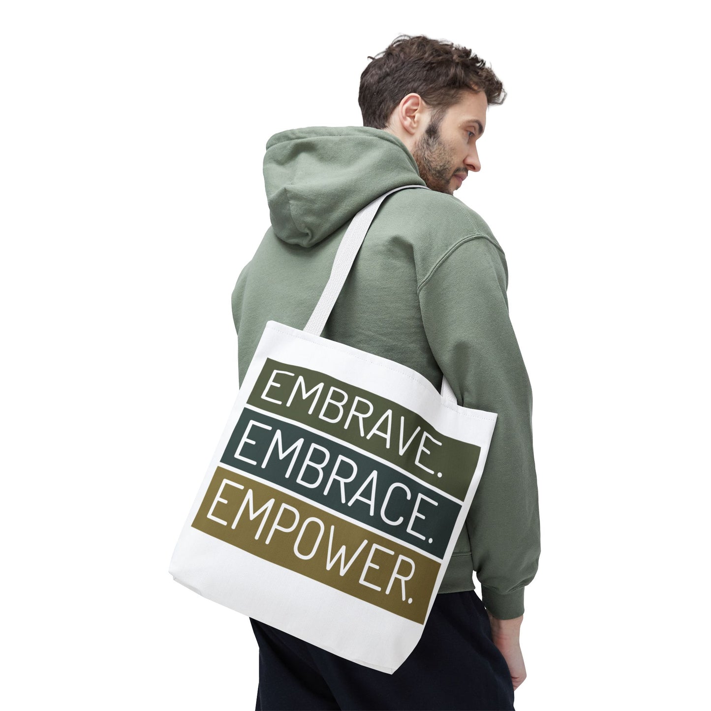 Empowerment Tote Bag – Inspirational & Eco-Friendly Shopping Bag, Stylish Gift for Her