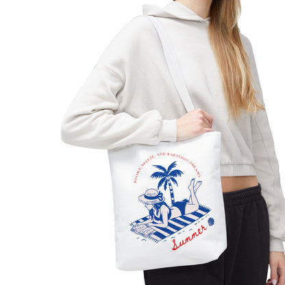 Summer Vibes Tote Bag – Eco-Friendly Vacation & Travel Essential
