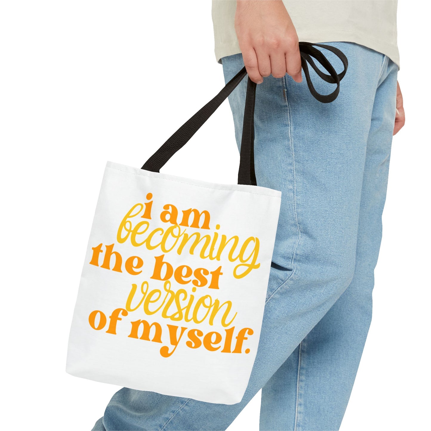 Motivational Tote Bag – Eco-Friendly Shopper & Gift Idea