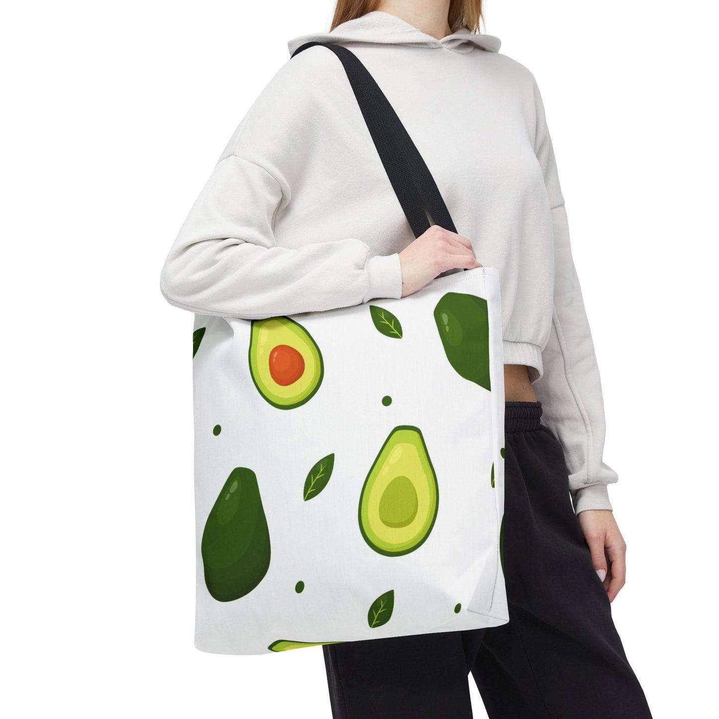 Avocado Pattern Tote Bag – Eco-Friendly Reusable Shopper