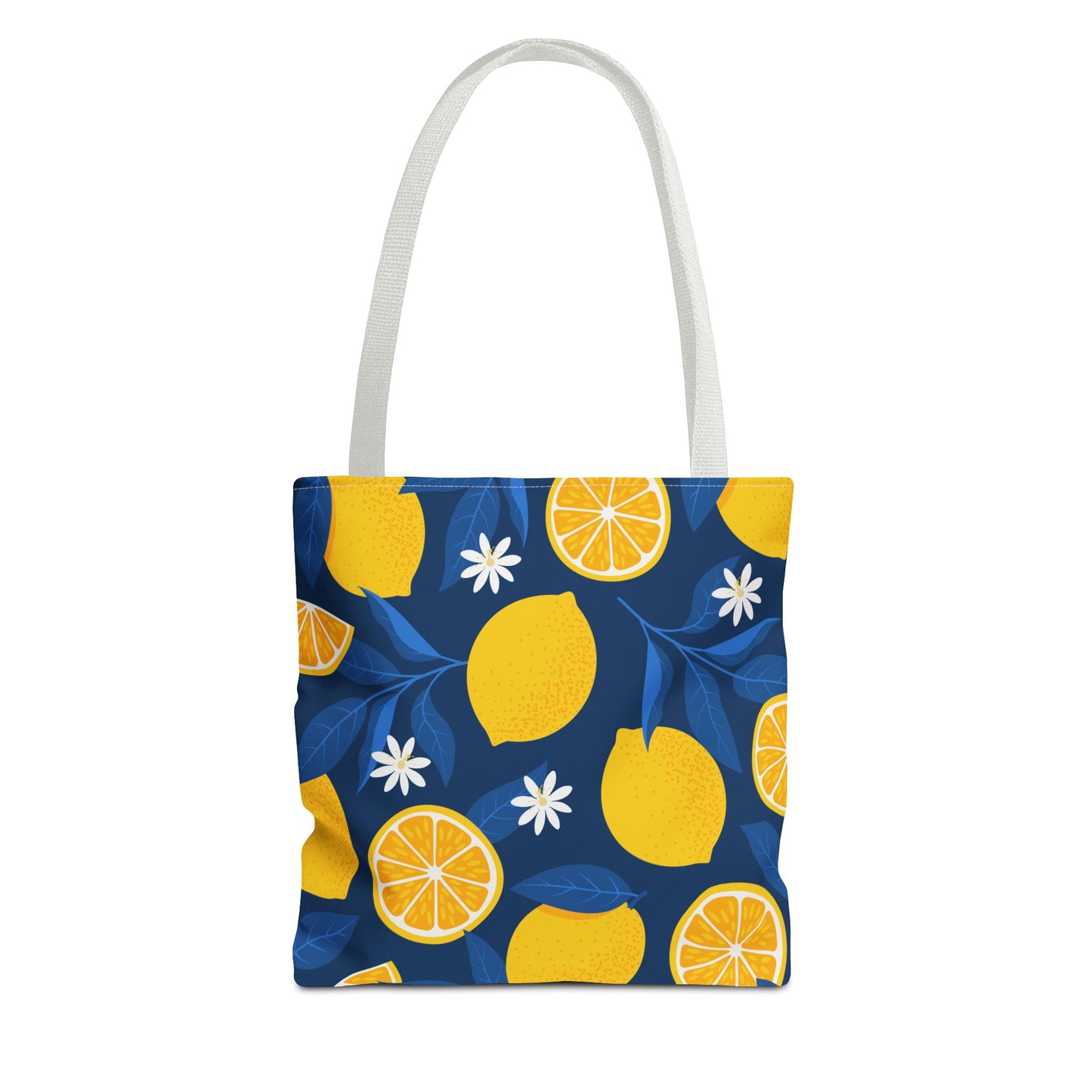 Lemon-Pattern Tote Bag – Eco-Friendly Summer Shopping Bag, Beach & Market Tote, Gift for Her