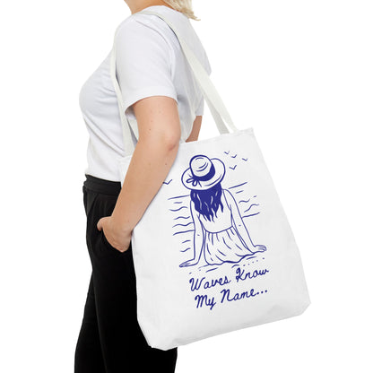 Beach Vibes Tote Bag – Summer Travel, Grocery & Gift Bag