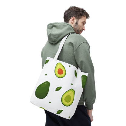 Avocado Pattern Tote Bag – Eco-Friendly Reusable Shopper