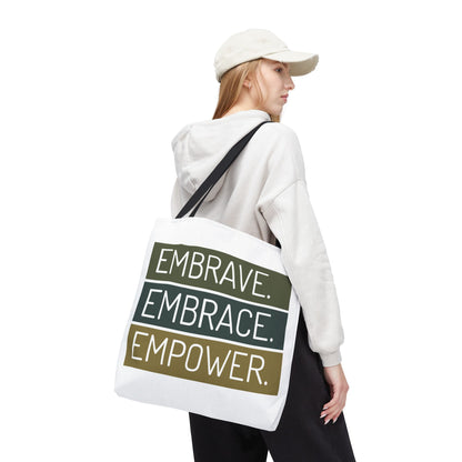 Empowerment Tote Bag – Inspirational & Eco-Friendly Shopping Bag, Stylish Gift for Her
