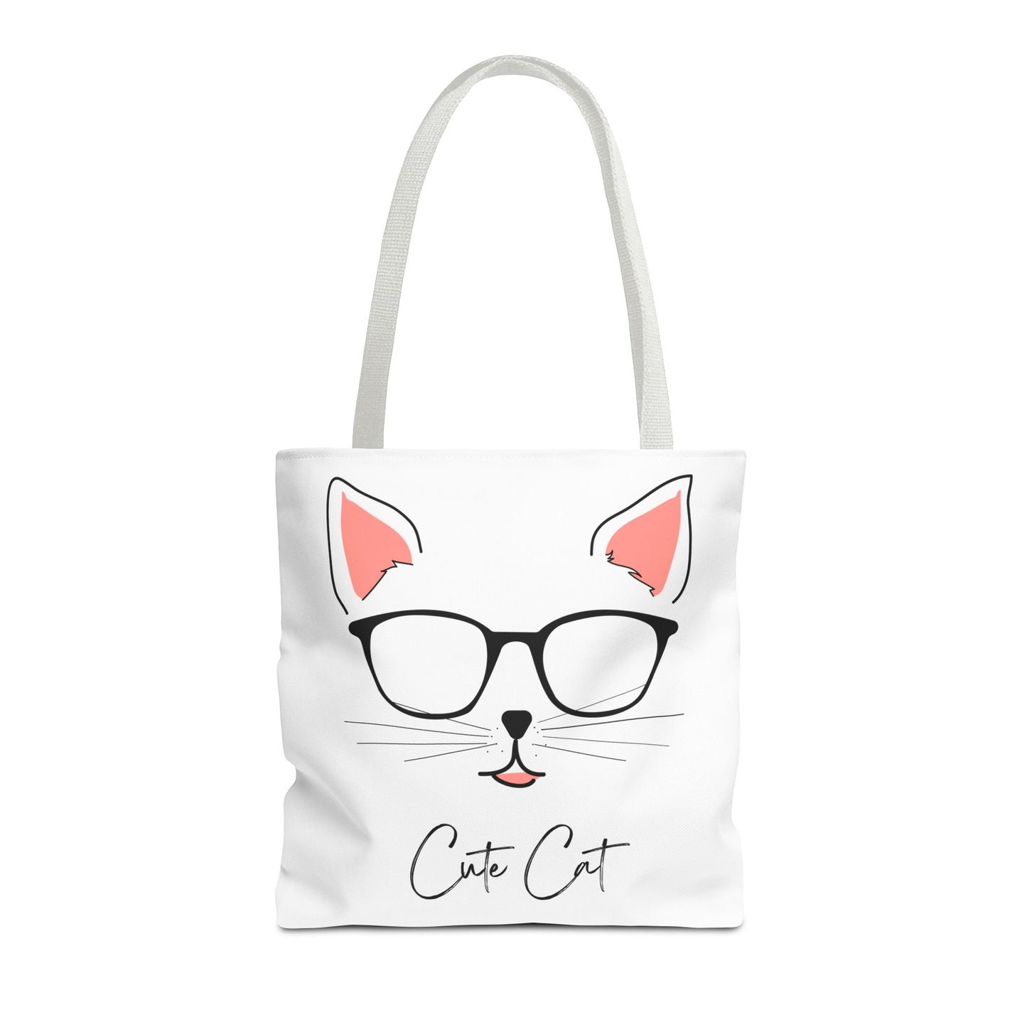 Cute Cat Tote Bag – Eco-Friendly Gift for Cat Lovers