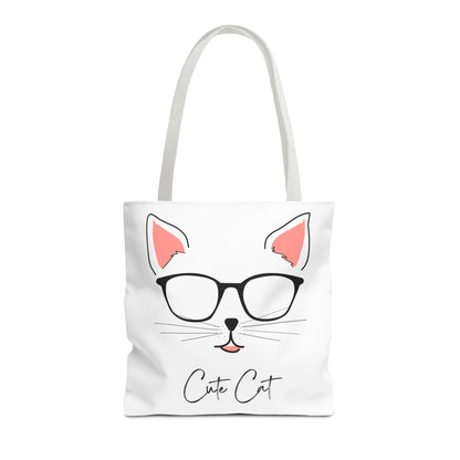 Cute Cat Tote Bag – Eco-Friendly Gift for Cat Lovers
