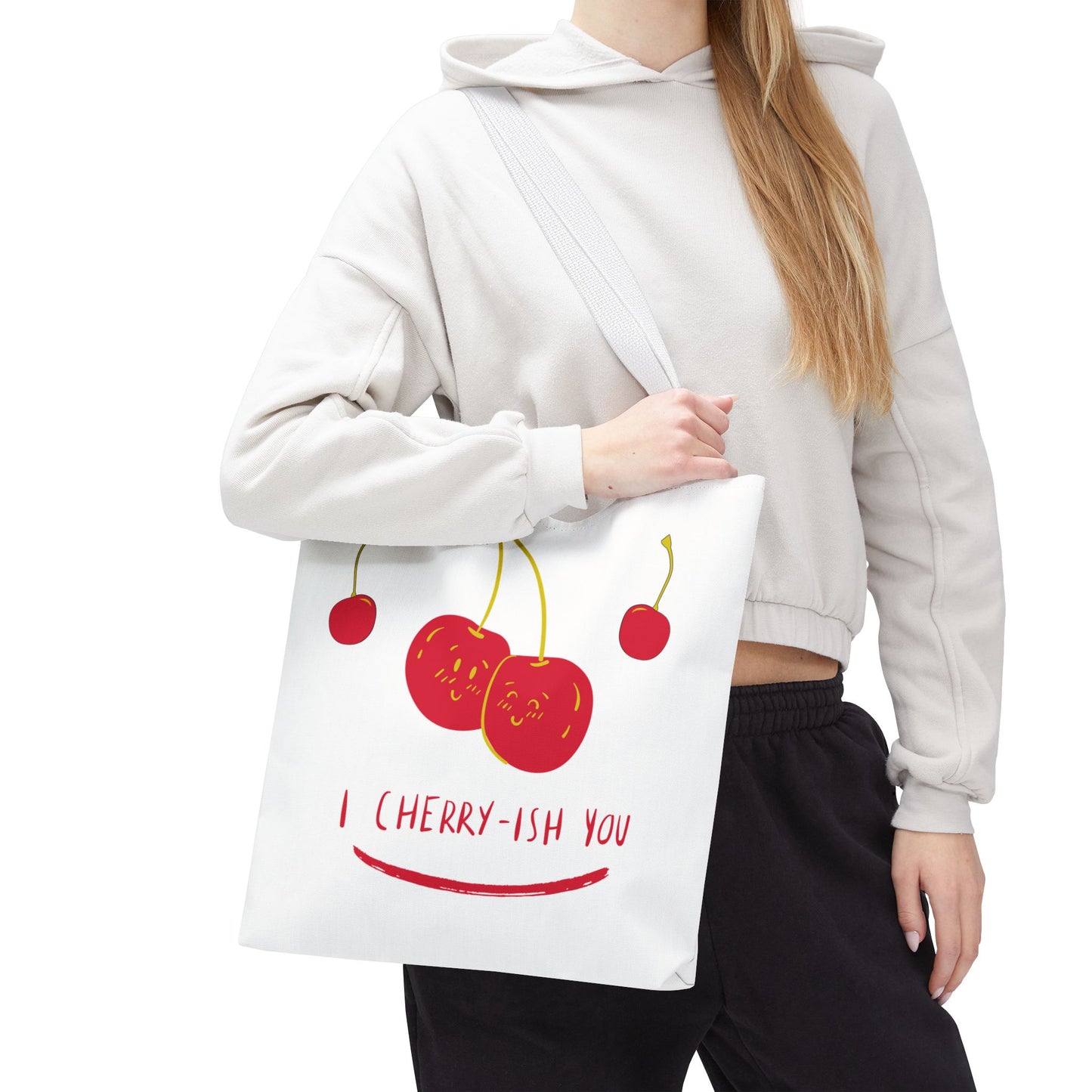 Cherry-Inspired Tote Bag – Cute Eco-Friendly Reusable Gift