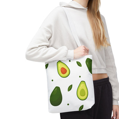 Avocado Pattern Tote Bag – Eco-Friendly Reusable Shopper