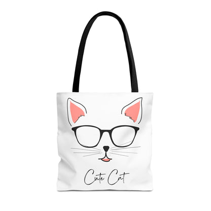 Cute Cat Tote Bag – Eco-Friendly Gift for Cat Lovers