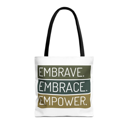 Empowerment Tote Bag – Inspirational & Eco-Friendly Shopping Bag, Stylish Gift for Her