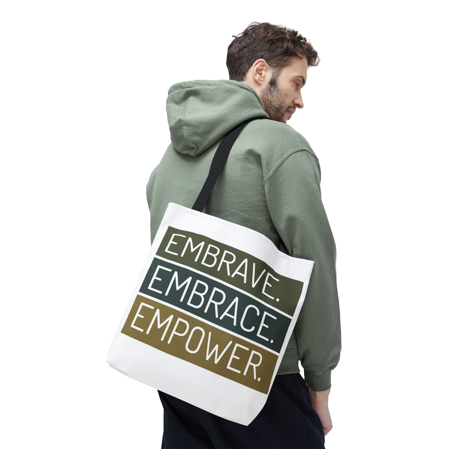 Empowerment Tote Bag – Inspirational & Eco-Friendly Shopping Bag, Stylish Gift for Her