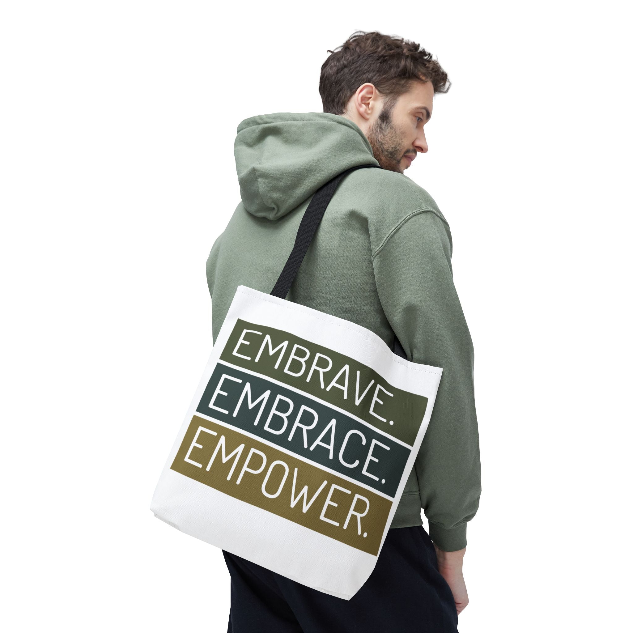 Empowerment Tote Bag – Inspirational & Eco-Friendly Shopping Bag, Stylish Gift for Her