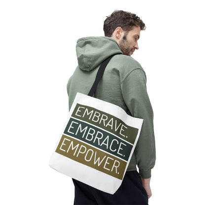 Empowerment Tote Bag – Inspirational & Eco-Friendly Shopping Bag, Stylish Gift for Her