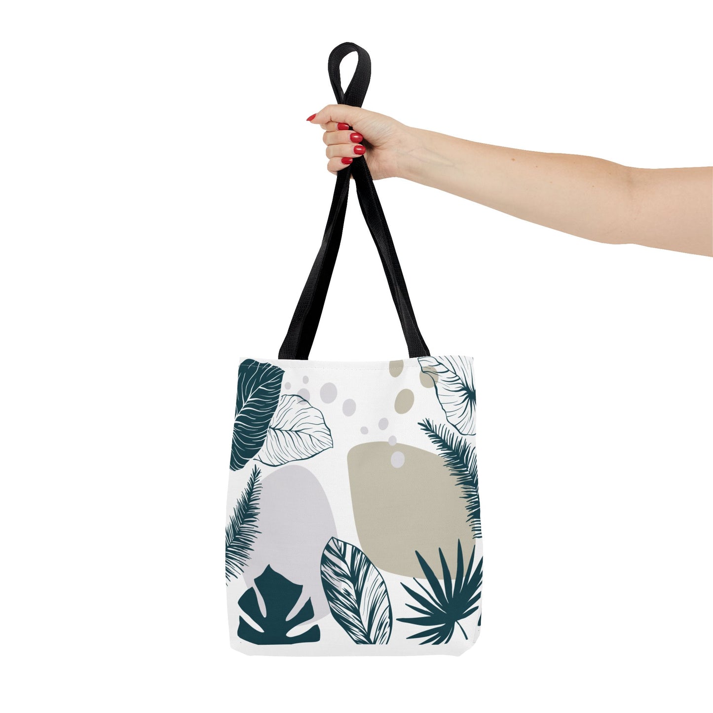 Chic Botanical Tote Bag – Floral Eco-Friendly Everyday Carryall
