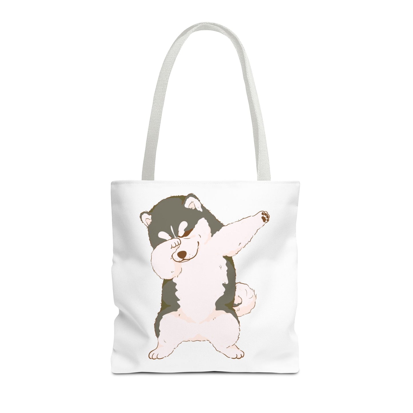 Cute Dog Tote Bag – Pet Lover Gift, Animal Print Canvas Shopping Bag, Eco-Friendly Carryall for Dog Owners & Everyday Use