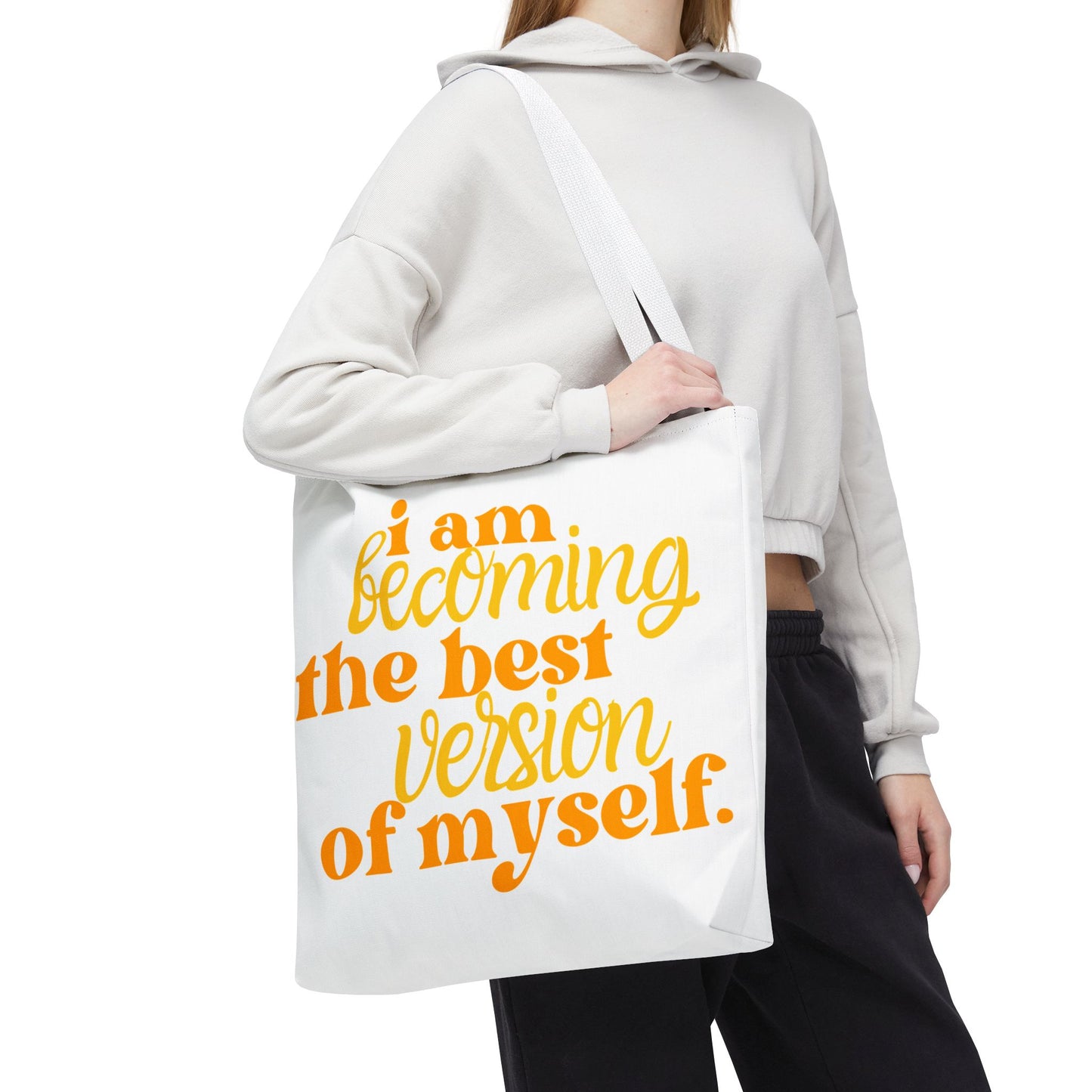Motivational Tote Bag – Eco-Friendly Shopper & Gift Idea