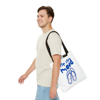 Fun Flip Flop Mood Tote Bag – Beach Days & Summer Vacation Gift