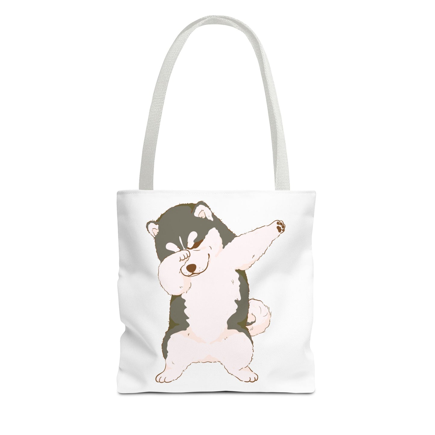 Cute Dog Tote Bag – Pet Lover Gift, Animal Print Canvas Shopping Bag, Eco-Friendly Carryall for Dog Owners & Everyday Use