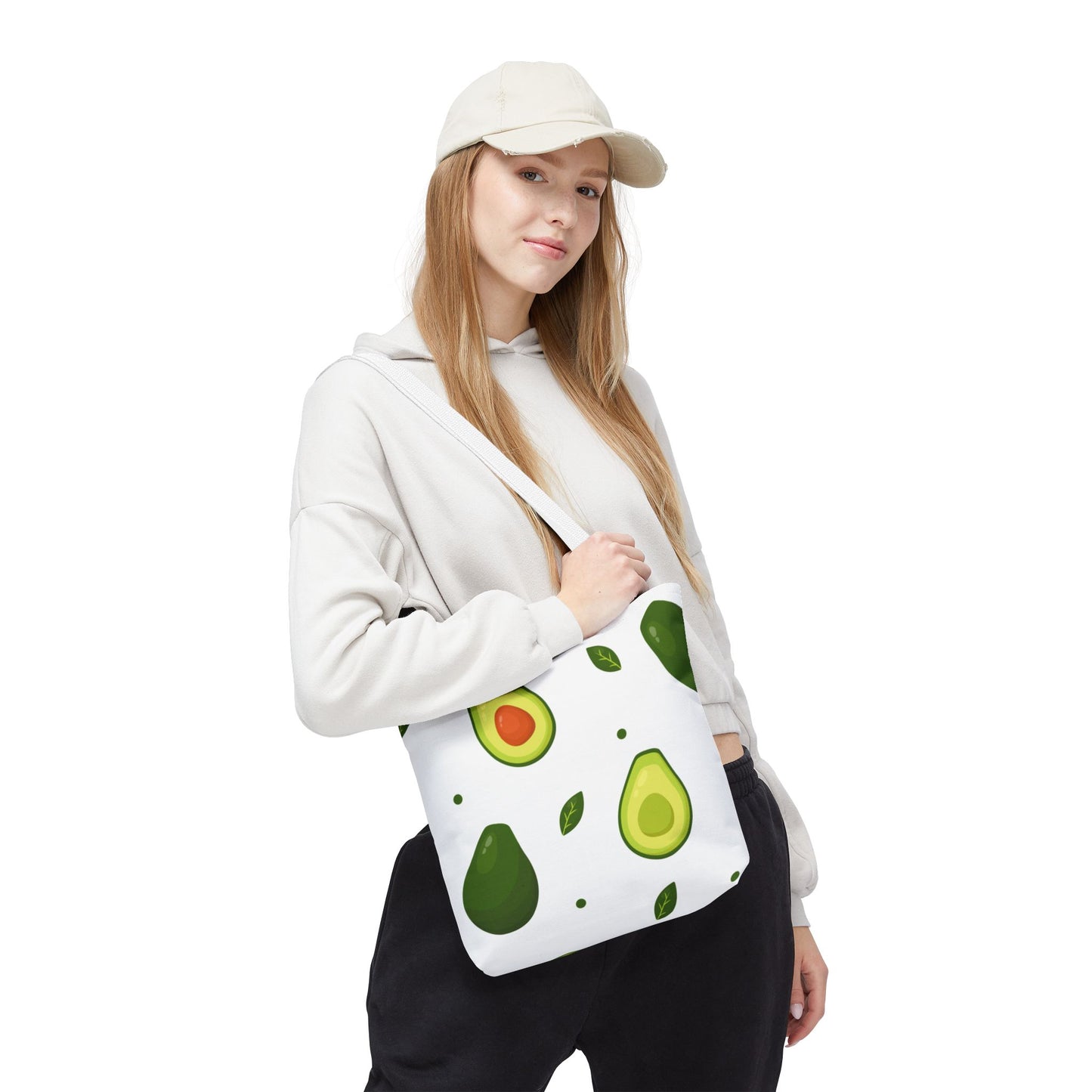 Avocado Pattern Tote Bag – Eco-Friendly Reusable Shopper