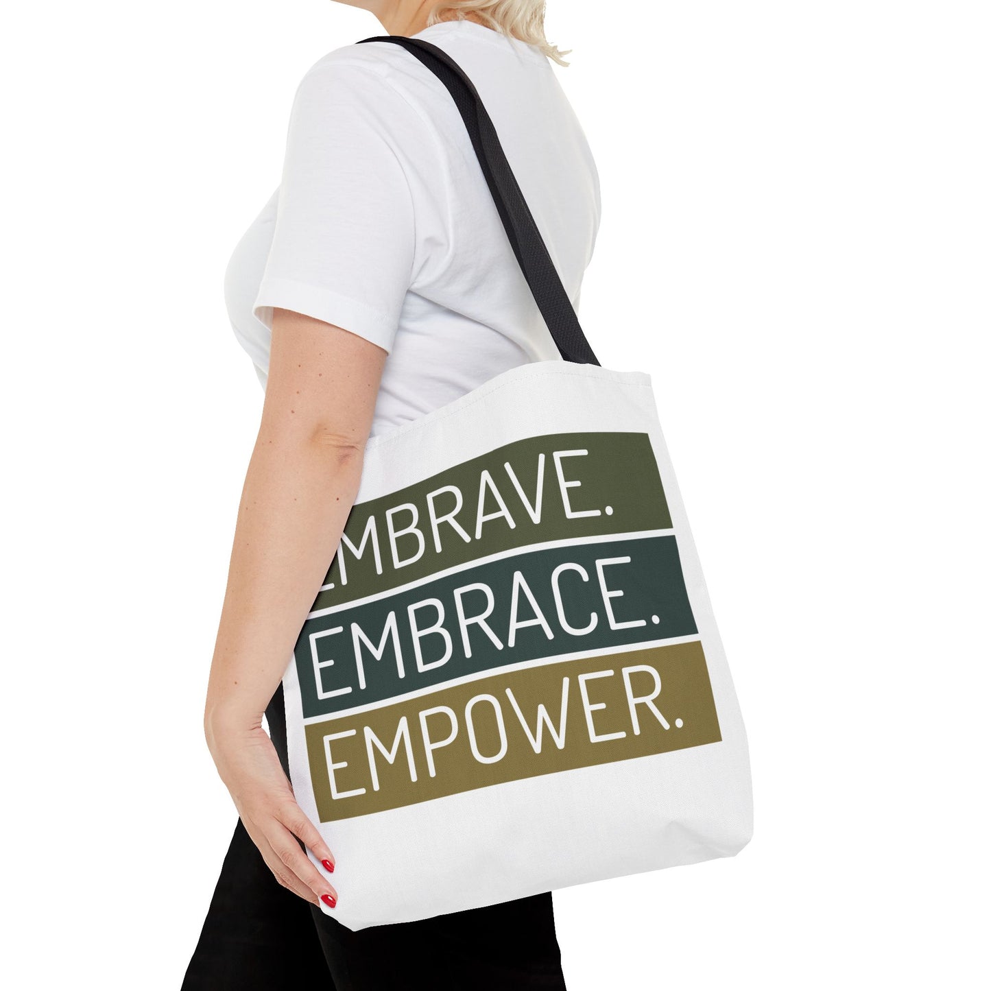 Empowerment Tote Bag – Inspirational & Eco-Friendly Shopping Bag, Stylish Gift for Her