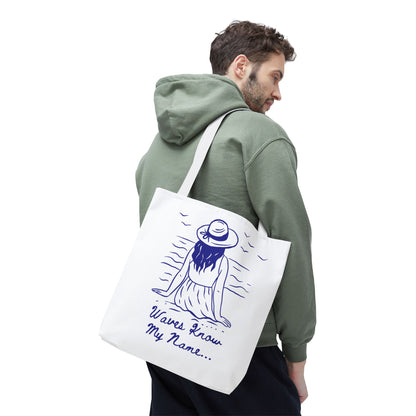 Beach Vibes Tote Bag – Summer Travel, Grocery & Gift Bag