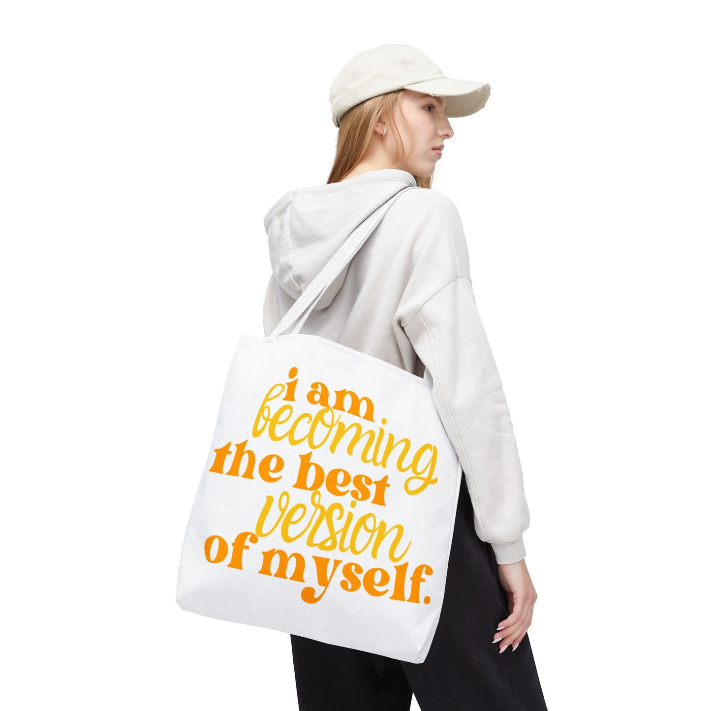Motivational Tote Bag – Eco-Friendly Shopper & Gift Idea