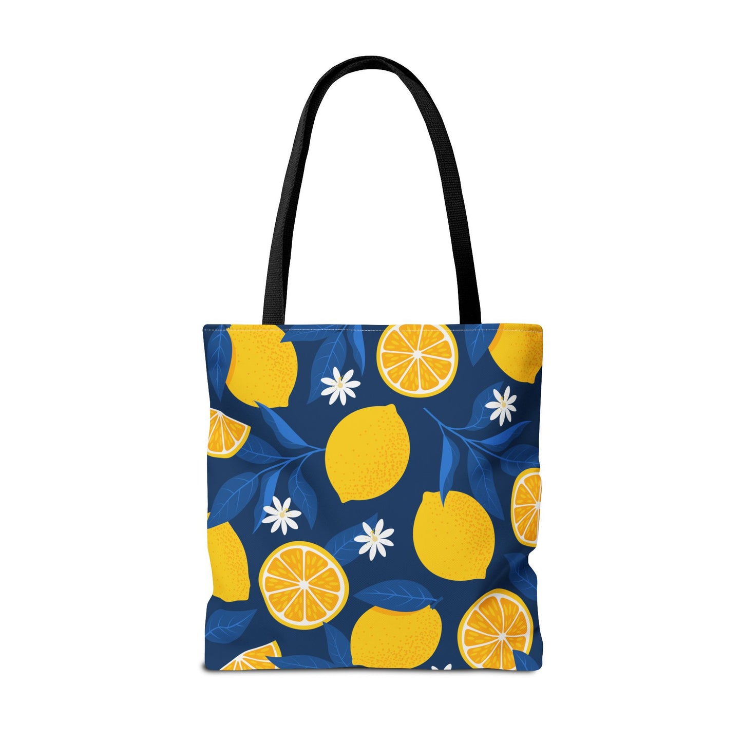 Lemon-Pattern Tote Bag – Eco-Friendly Summer Shopping Bag, Beach & Market Tote, Gift for Her