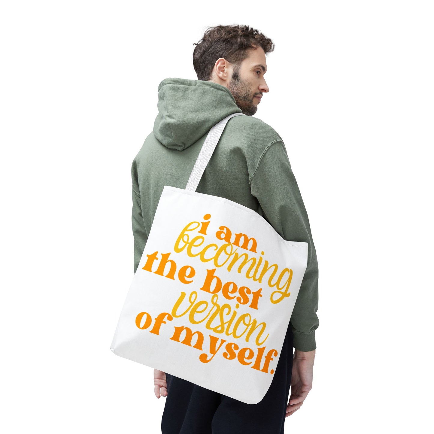 Motivational Tote Bag – Eco-Friendly Shopper & Gift Idea
