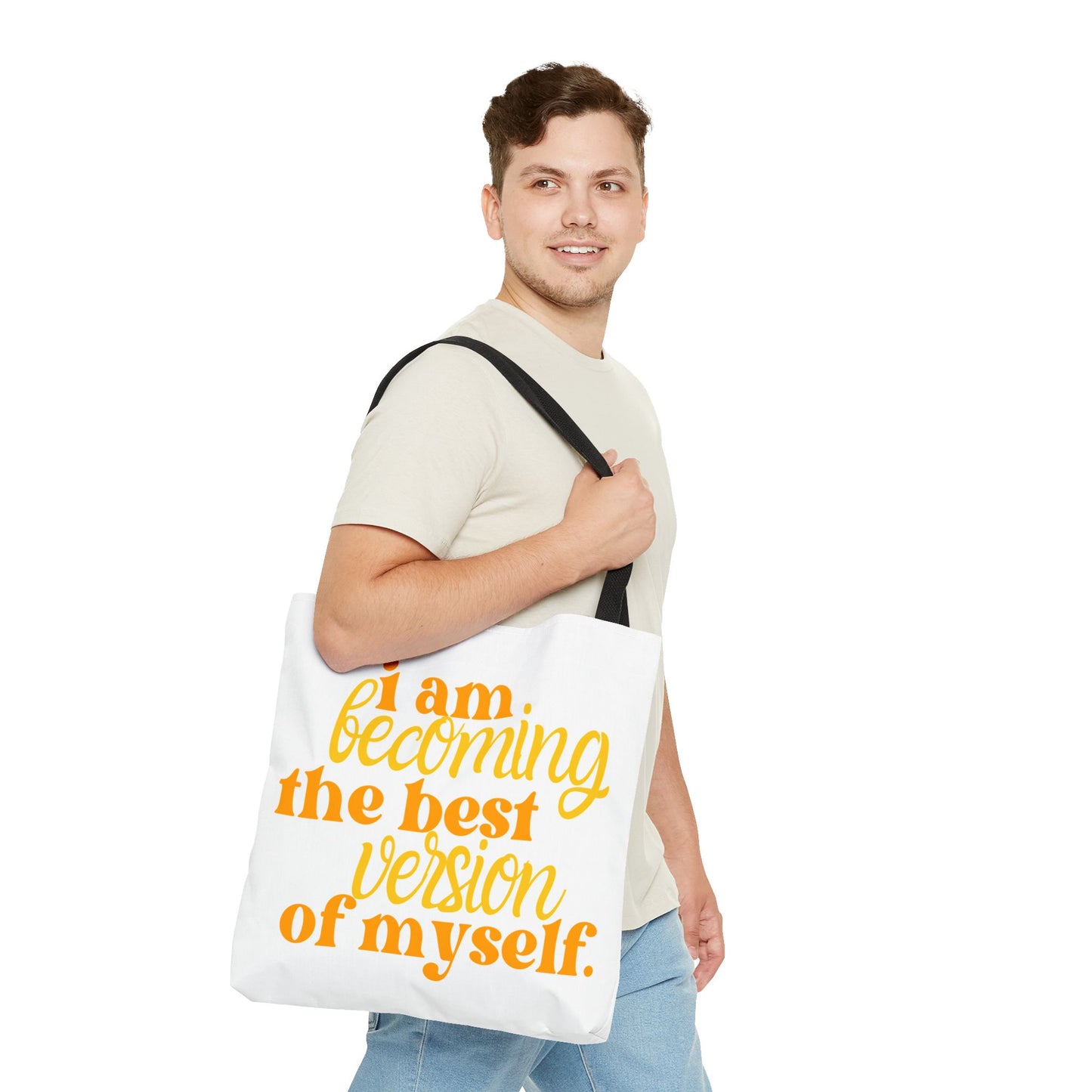 Motivational Tote Bag – Eco-Friendly Shopper & Gift Idea