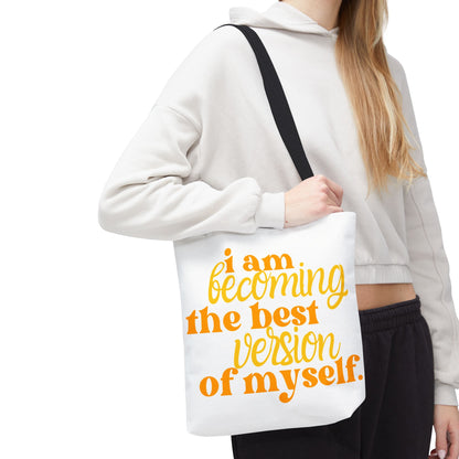 Motivational Tote Bag – Eco-Friendly Shopper & Gift Idea