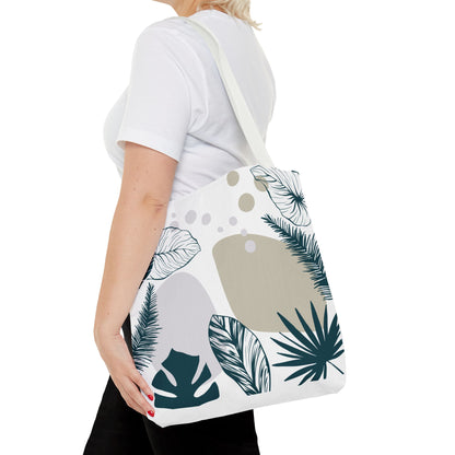 Chic Botanical Tote Bag – Floral Eco-Friendly Everyday Carryall