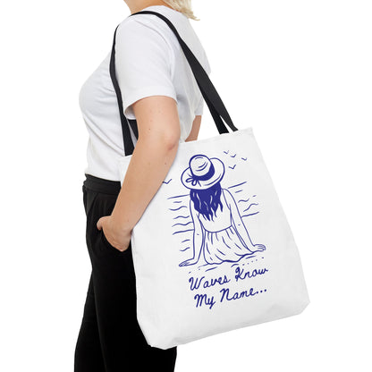 Beach Vibes Tote Bag – Summer Travel, Grocery & Gift Bag