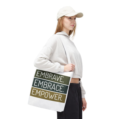Empowerment Tote Bag – Inspirational & Eco-Friendly Shopping Bag, Stylish Gift for Her