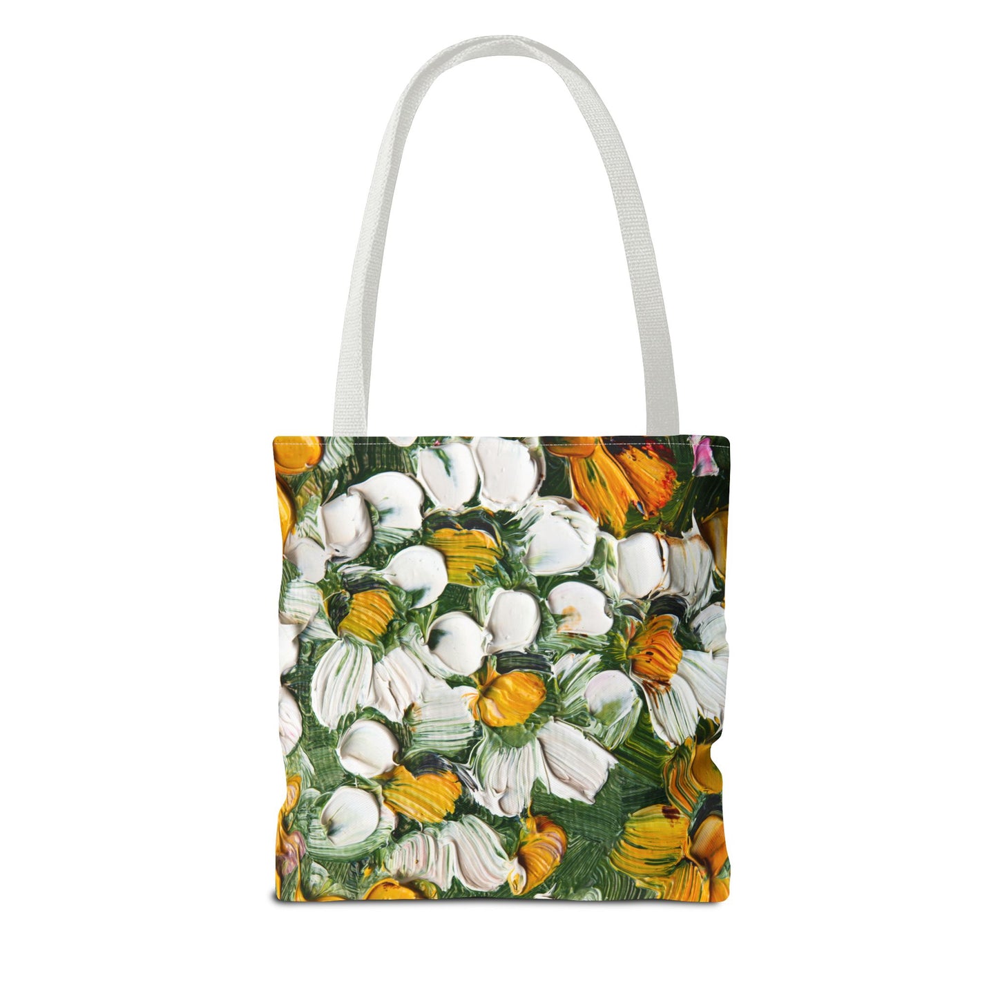 Nature-Inspired Tote Bag – Floral Canvas Shopper, Eco-Friendly Carryall, Unique Gift for Art Lovers, Birthdays & Mother’s Day