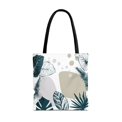 Chic Botanical Tote Bag – Floral Eco-Friendly Everyday Carryall